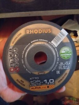 Rezné a brúsne kotúče +trubickovy drot