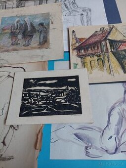Umelecke kresby,grafiky,akty a ine