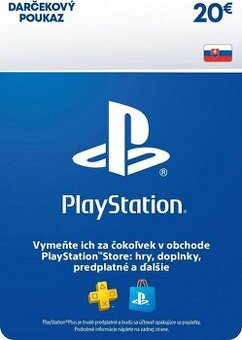 Playstation poukaz