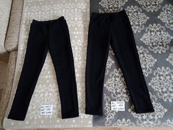 Nenosené zateplené dievcenske legíny zn.Kugo veľ.158