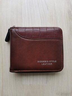 Nová hnedá peňaženka