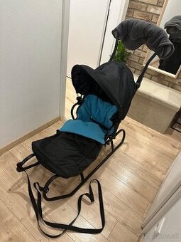 Kovove sanky na tahanie a tlacenie s fusakom