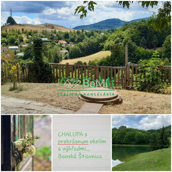 DOM - CHALUPA s garážou, krásnym okolím, výhľadmi ... Banská
