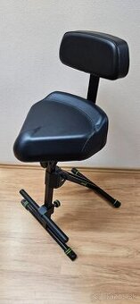 Gravity FM Seat 1 BR Kovová klavírna stolička Black