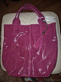 KOŽENÁ TALIANSKA KABELKA