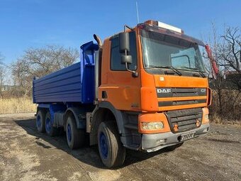 dvoustranný sklápěč DAF XF 85 430 8X4, r.v.2003, manuál,