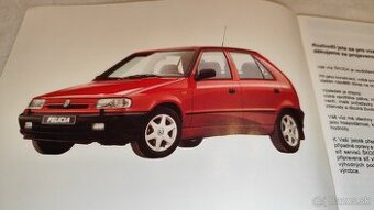 Škoda Felicia - návod k obsluze – manuál uživatele