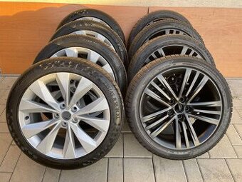 Trinity schwarz  Orig.skoda Superb 3V 5x112  7,5x18 ET 46
