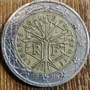 2 EURO Francúzsko 1999