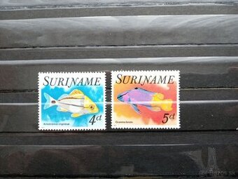 Poštové známky č.759 - Suriname - ryby
