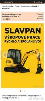 SLAVPAN zemne a vykopove prace