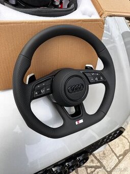 Audi volant skoseny EXCLUZIVE komplet s airbagom F1