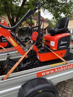Minibagr Kubota K008-5 2023