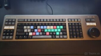 Davinci Resolve klávesnica
