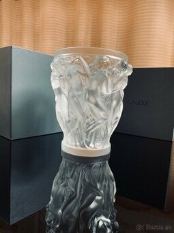 Váza Lalique Bacchantes (číry krištáľ)