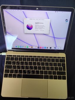 MacBook 12" Gold M3 8GB ram 2016 NAJMENSI APPLE LAPTOP