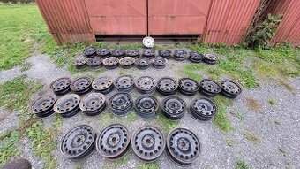 Plechové disky 5x100 5j 6j x R13"R14" R15"R16" vw group