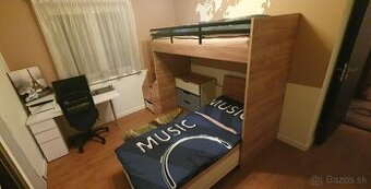Detská posteľ+komoda