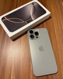 iPhone 16 Pro Max, Natural Titanium