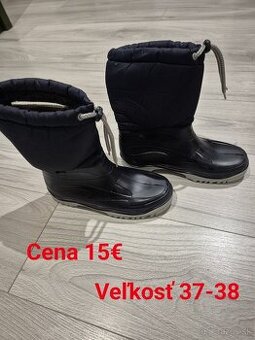 Zimné topánky detské- pánske