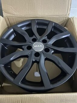 Mak Koln r17 x 8j 5x112 ET30 Matt Black 66.6 - 1