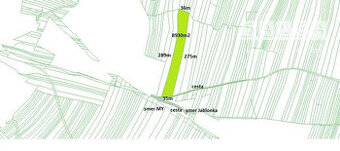 Stavebný pozemok v Meste Myjava o výmer 8930m2. - 1