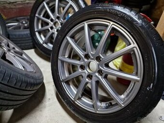 Elektrony R17 5x114 , letne pneu 225/45/R17