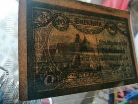 3 kusy raritné bankovky r. 1920 / 1. svet. vojna .