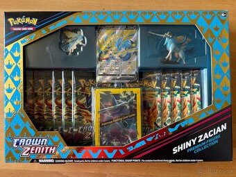 Pokemon Crown Zenith Shiny Zacian Box