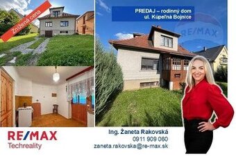 PREDAJ starší RD s Veľkým pozemkom Bojnice
