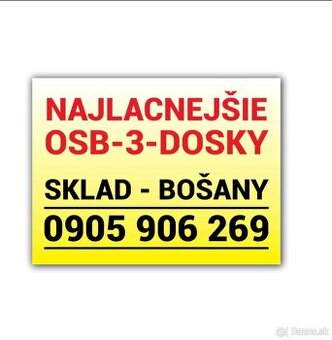 LACNE OSB DOSKY A MINERALNA IZOLACIA-SKLENNA VATA