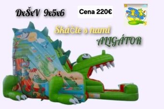 Skákacie hrady, nafukovacie atrakcie, BA DS SC okolie
