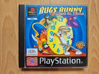 Predám hru na PS1 Bugs Bunny Lost In Time