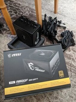 Predám MSI MPG A850GF – 850W GOLD zdroj
