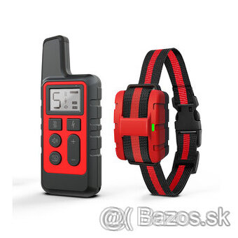 Elektrický výcvikový obojok pre psa Patpet T150 červený