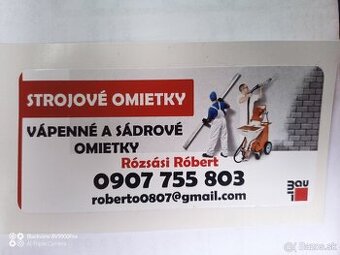 Strojové omietky