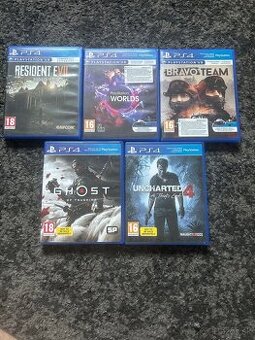 Predám originálne hry na PlayStation 4 /PlayStation VR