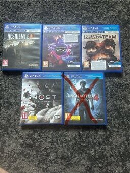 Predám originálne hry na PlayStation 4 /PlayStation VR