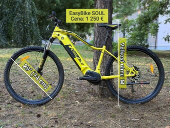 Krásny elektrobicykel Easybike Soul — iba 10 km, ako nový