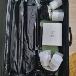 Set studiove svetla 4x LED - video podcast light