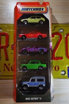 Matchbox 5 pack - RETRO II