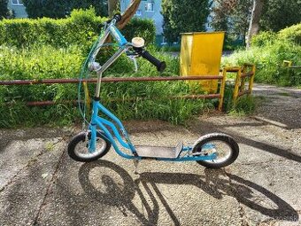 Horsky bicyk a kolobezka