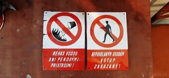 Stare smaltovane tabule