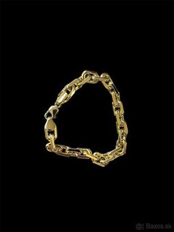 Zlaty naramok 14k 585 cena za g 76€