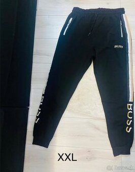 Panske čierne teplaky Hugo boss