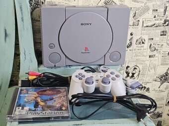 TOP STAV 》PLAYSTATION 1 + GAMEPAD + HRA 》PS1 SCPH-9002