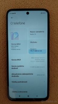 Predám smartfon xiaomi redmi 10