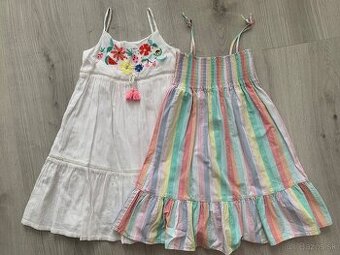 Detské šaty zn. H&M veľ. 104 a 116