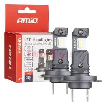 AMiO LED žiarovky H7 H18 600