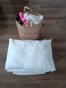 Darujem hračky + perinku, vankúš